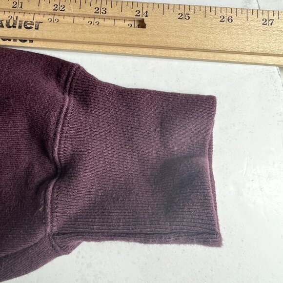 Y2K Champion Reverse Weave Sweatshirt Adult Medium Purple Small Logo Crewneck - Picture 9 of 14